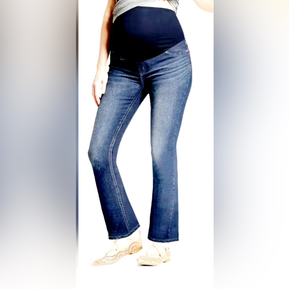 Liz Lange maternity boot cut jeans